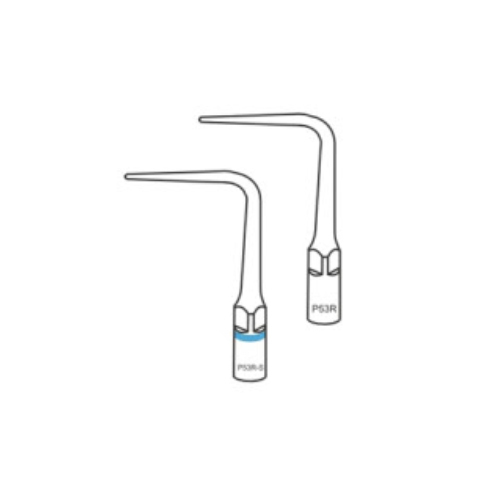 Насадка ультразвуковая Eighteeth P53R-S, для скалера Satelec, пародонтологическая, для зондирования поддесневого камня, правая, D=0.56 мм, L=20.2 мм, 1 шт - фото 0