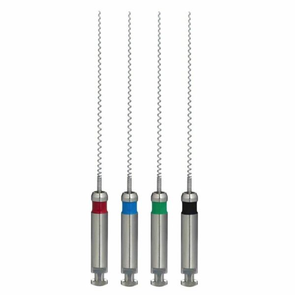 Каналонаполнитель машинный Eurofile Paste Carriers, для заполнения корневого канала, 29 мм, №25-40, сталь, 4 шт - фото 0