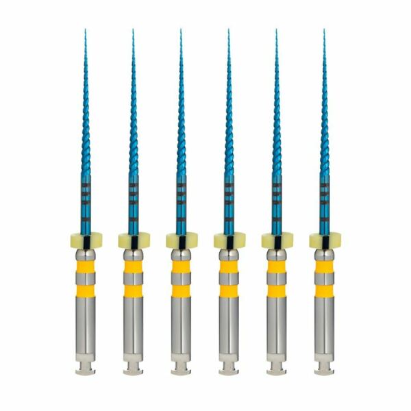 Файлы машинные Eurofile DH-Files, универсальный, 25 мм, №20/.06, никель-титан, 6 шт - фото 0