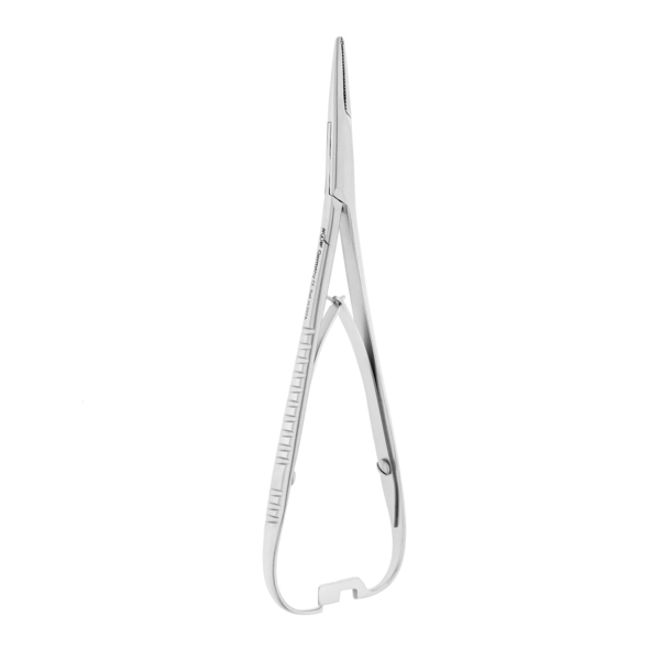 Иглодержатель Mathieu 14 см, скругленный кончик - фото 0