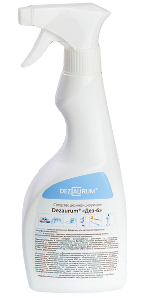Dezaurum «Дез-6» - средство дезинфицирующее (без отдушки), 500 мл - фото 0
