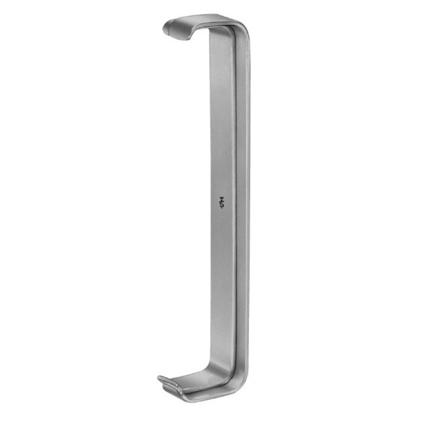 Ретрактор FARABEUF, двусторонний, большой, длина 150 мм, 2 шт - фото 0