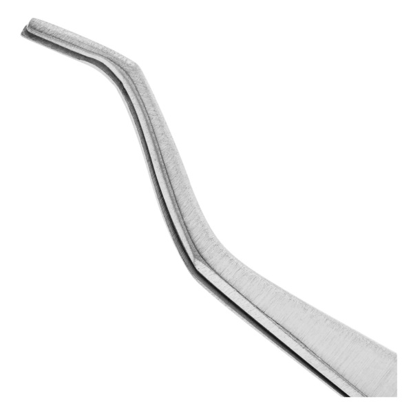 Пинцет ортодонтический HLW H-322C*, обратный, изогнутый, с позиционером, для брекетов, 160 мм - фото 1