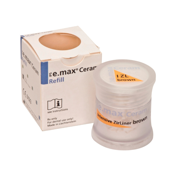 IPS e.max Ceram Intensive ZirLiner - интенсивный циркониевый подслой, коричневый, 5 г - фото 0