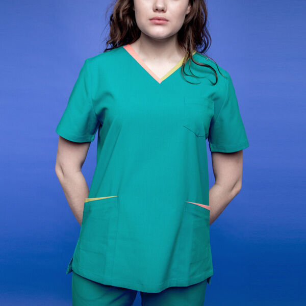 Туника женская 266 Arizona, R130 аквамарин, M - фото 0