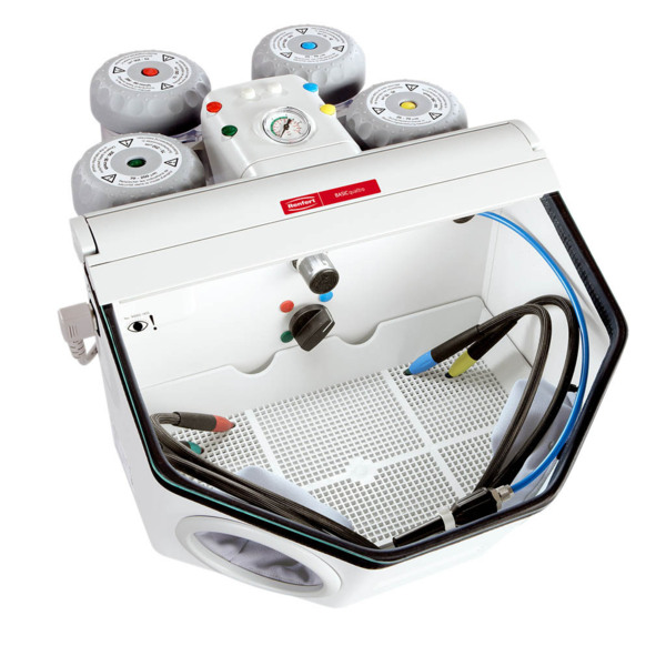 Аппарат пескоструйный Basic Quattro, 25-70 мкм/70-250 мкм, 220-240 Вт, 50/60 Гц - фото 0