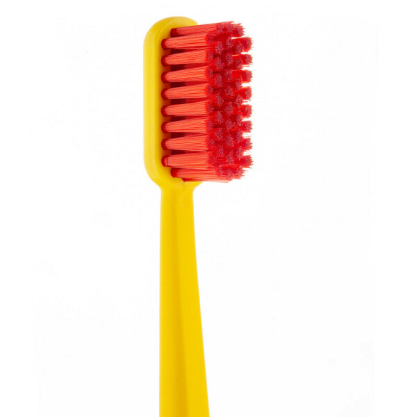 Зубная щётка Revyline SM6000 Smart,  мануальная, желтая с красной щетиной - фото 2