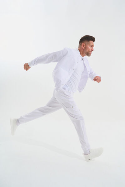 Джоггеры мужские Тезис TZ625, белый, 48 - фото 2