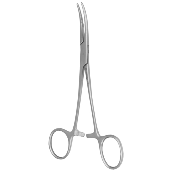 Зажим Kelly #2, кровоостанавливающий, изогнутый, 14 см - фото 0