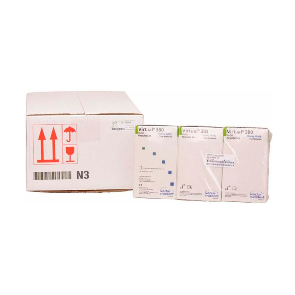 Virtual 380 Multi Pack Heavy Body - слепочный материал, стандартный, 6х380 мл - фото 1