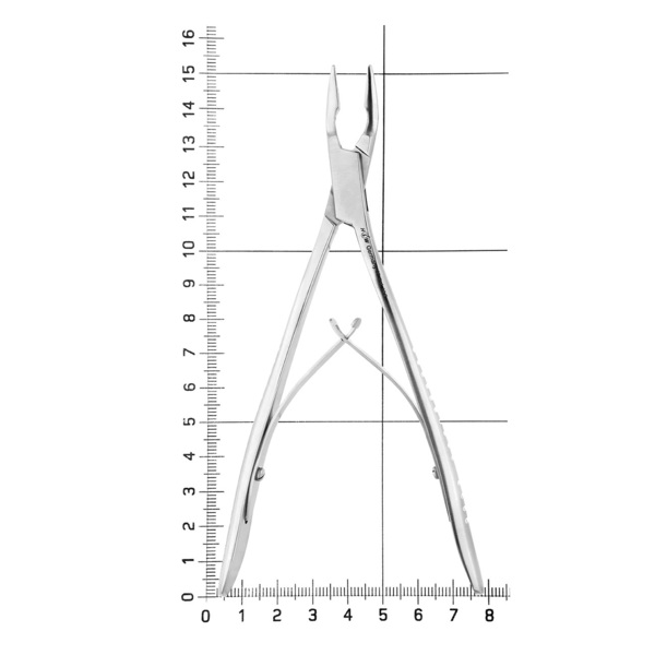Кусачки костные Mini-Friedmann, 16 см, рабочая часть 2 мм, S-образные - фото 4