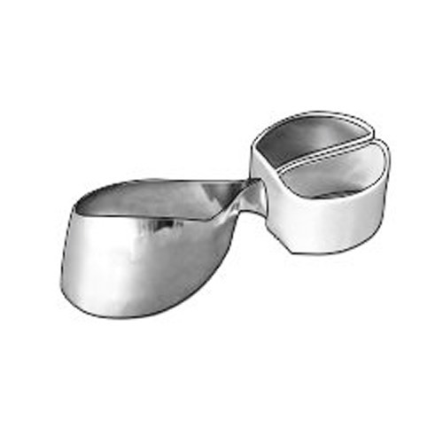 Матрицы металлические, контурные, с фиксатором, для моляров, форма 4, выступ справа, 35 мкм, 10 шт - фото 1