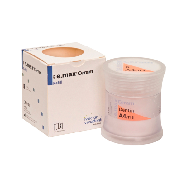 IPS e.max Ceram Dentin - дентин, цвет A4, 100 г - фото 0