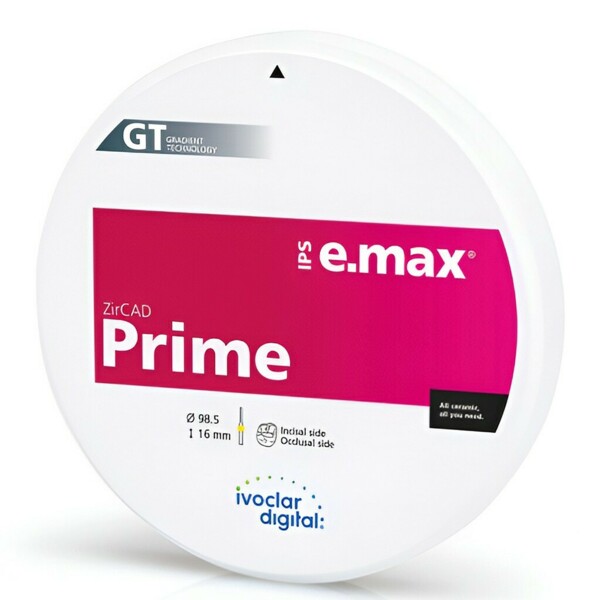 IPS e.max ZirCAD Prime - диск для фрезерования, цвет C4, 98.5х16 мм - фото 0