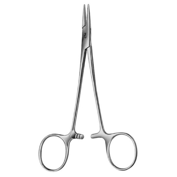 Иглодержатель по HALSEY, длина 130 мм - фото 0