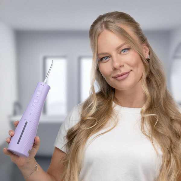 Ирригатор портативный Revyline RL 640, сиреневый - фото 6