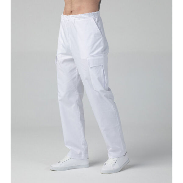 Брюки мужские Dr. Nice с карманами, белые, 48 - фото 1
