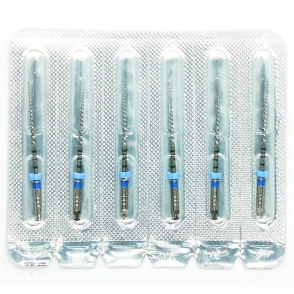 Файлы машинные Eurofile DK-Files, для препарирования каналов, 25 мм, №30/.06, никель-титан, 6 шт - фото 1