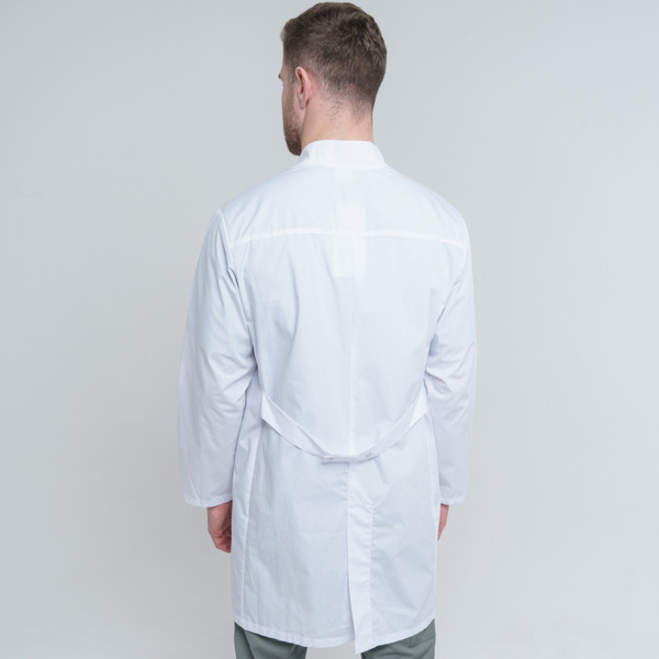 Халат мужской 68ТСД, белый, 62 - фото 2