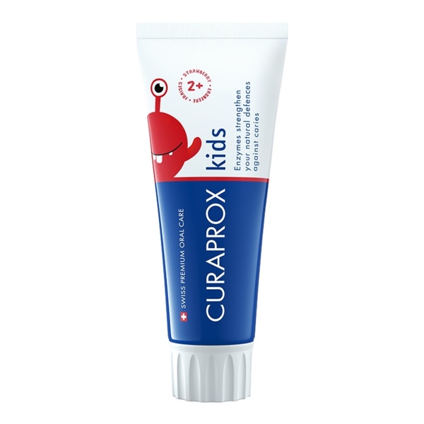 Детская зубная паста Curaprox Kids 950 "Клубника", 60 мл, 1 шт - фото 0