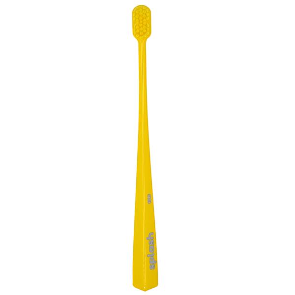 Зубная щетка Splash Brush Double 120, очень мягкая, желтый, 1 шт - фото 1
