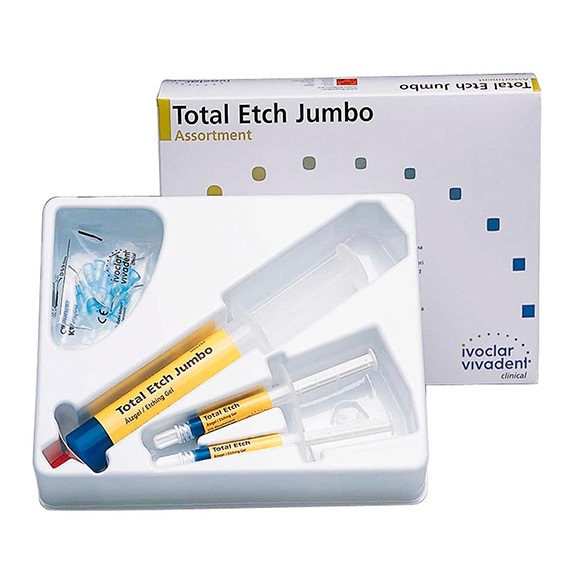 Total Etch Jumbo Assortment - гель для протравки 37% фосфорной кислоты, 1x30/2x2 г - фото 0