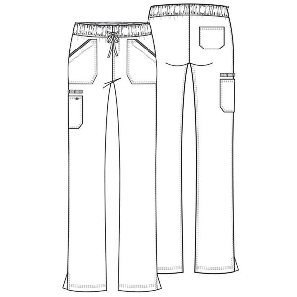 Брюки женские Dickies DK106, белый, XXS - фото 4