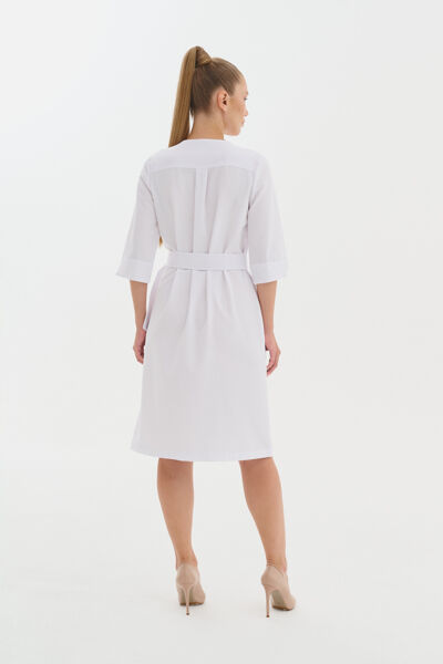 Халат-платье Тезис TZ150, белый, 52 - фото 2