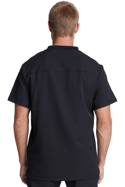 Топ медицинский мужской Dickies DK610, черный, M - фото 3