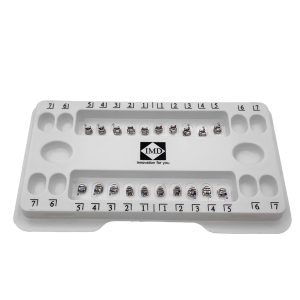 Комплект металлических брекетов IMD ProMIM Roth, самолигирующие, .022", 20 шт - фото 2