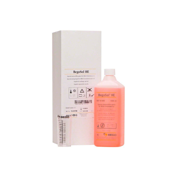 BegoSol HE - специальная жидкость для замешивания, не морозоустойчива, в термозащите, 1 л