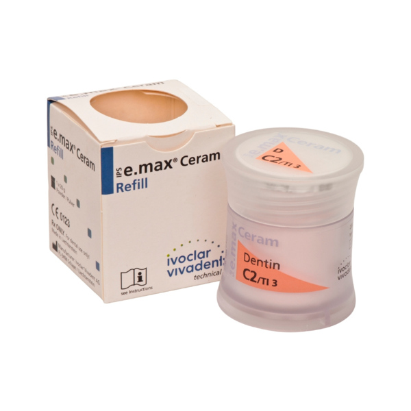 IPS e.max Ceram Dentin - дентин, цвет C2, 20 г - фото 0