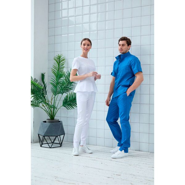 Туника женская Dr. Nice «Алекс», с коротким рукавом, белый, 52 - фото 2