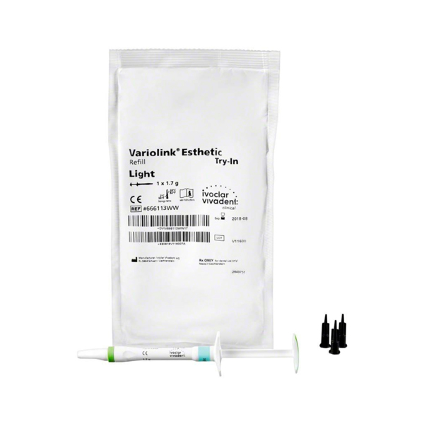 Variolink Esthetic Try. Refill - паста примерочная, светлый, 1.7 г - фото 1