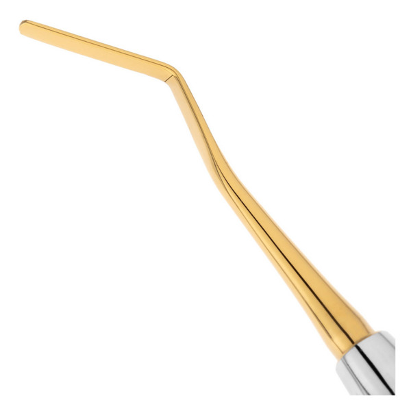 Гладилка HLW №24-1, двусторонняя, для внесения, адаптации и моделирования материала, обратная, гибкая, 1.5 мм, 170 мм, нитрид-титан, 1 шт - фото 2