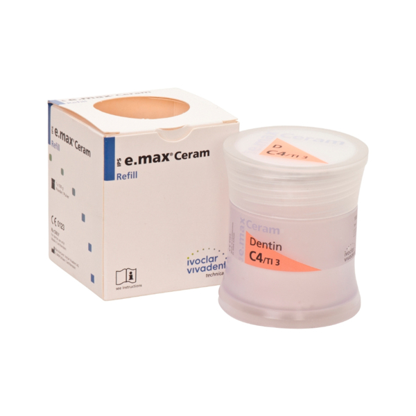 IPS e.max Ceram Dentin - дентин, цвет C4, 100 г - фото 0