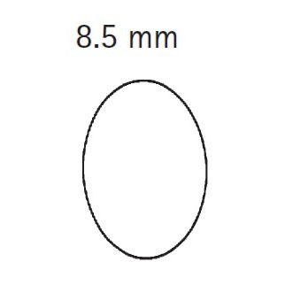 Кюретка VOLKMANN, костная, 8,5 мм, длина 170 мм - фото 1