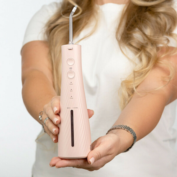 Ирригатор портативный Revyline RL 640, бежевый - фото 6