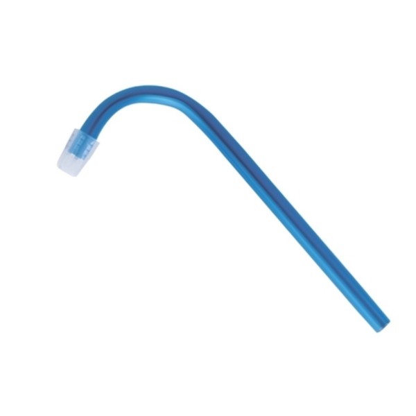 Слюноотсосы Trevita со съемным колпачком, 150 мм, синие, 100 шт - фото 0