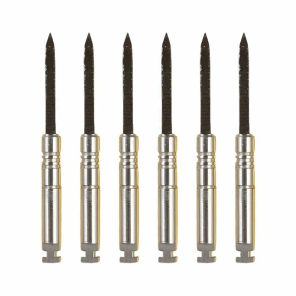 Дриль расширительный ФОРМА ДРЧ, для установки штифтов, четырехгранный, D=1.52 мм, L=11.8 мм, сталь, 6 шт - фото 0