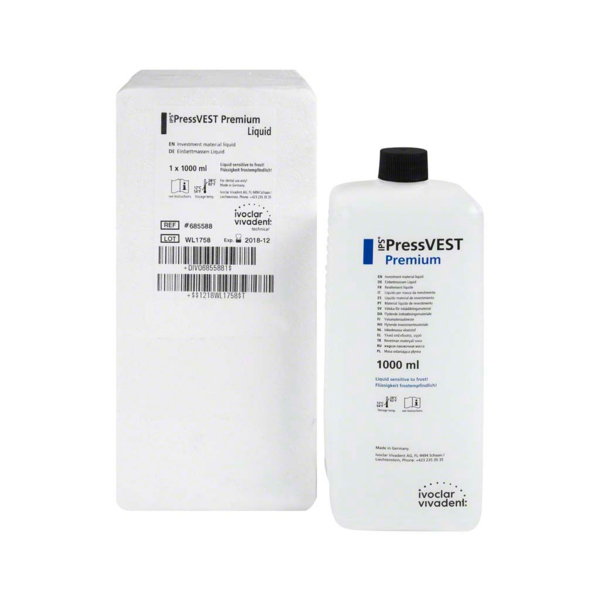 IPS PressVEST Premium Liquid - жидкость для паковочной массы, 1 л - фото 0
