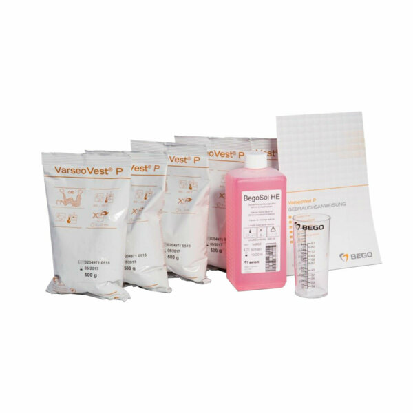 Стартовый набор паковочной массы Bego VarseoVest P plus, для литья каркасов бюгельных протезов - фото 0