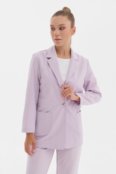 Пиджак женский Тезис TZ230, лавандовый, 52 - фото 0