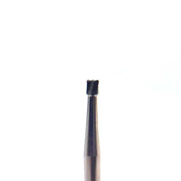 Бор твердосплавный 02, конус обратный, D=1 мм, RA, 1 шт - фото 0