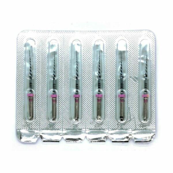 Файлы машинные Eurofile SuperFile Heat Activation, для препарирования каналов, 25 мм, №S1, никель-титан, 6 шт - фото 1