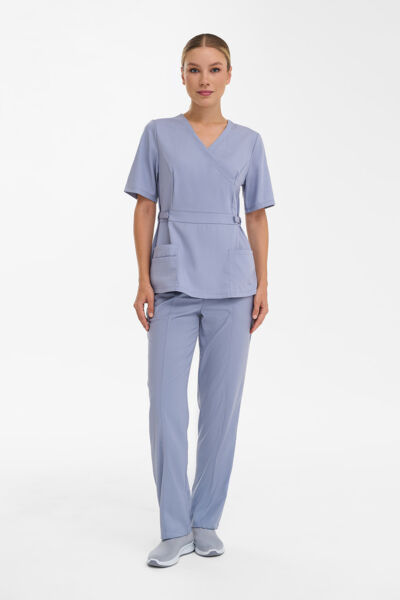 Туника женская Тезис TZ305, серый, 58 - фото 4