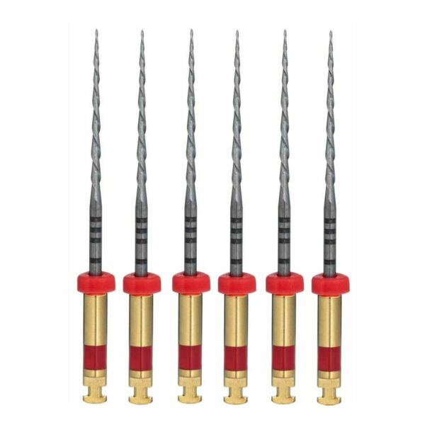 Файлы машинные Eurofile UltraRec, реципрок, стерильный, для препарирования каналов, 31 мм, №R25/.08, никель-титан, 6 шт - фото 0