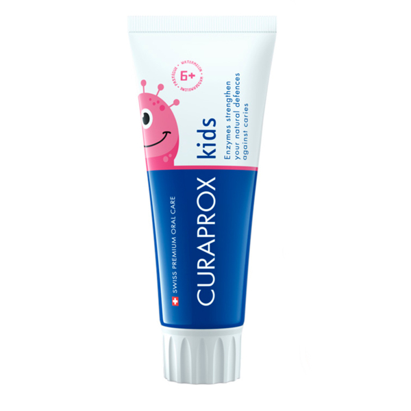Детская зубная паста Curaprox Kids 1450 "Арбуз", 60 мл, 1 шт - фото 0