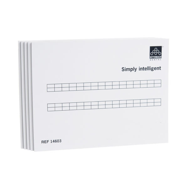 Universal mixing pad - универсальный блокнот для замешивания, 5 x 20 листы - фото 0