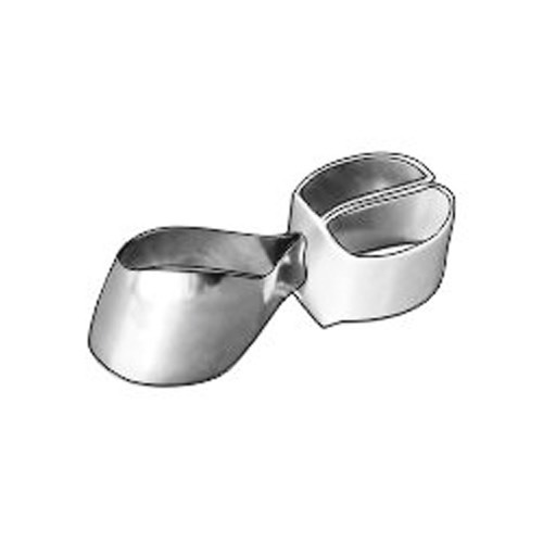 Матрицы металлические, контурные, с фиксатором, для премоляров, форма 3 и 4, выступ слева и справа, 35 мкм, 10 шт - фото 1